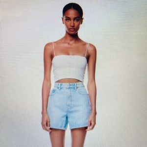 Zara Retro denim short